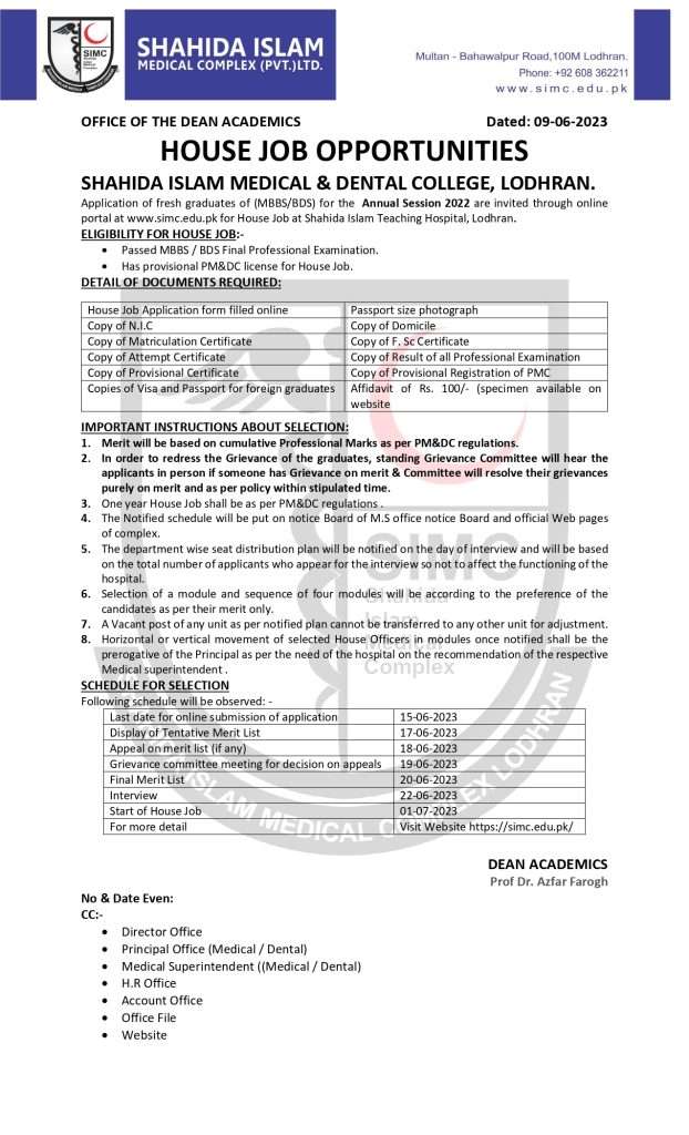 Curricular Frameworkd - SIMC